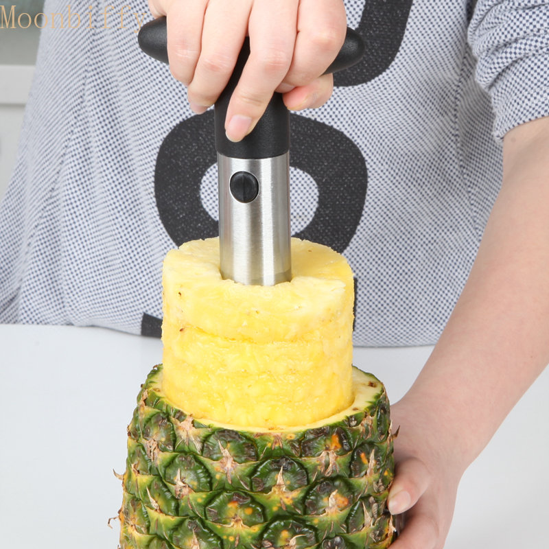 Éplucheur professionnel d'ananas, coupe-Fruits en acier inoxydable