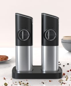 Saliere et poivrier electrique