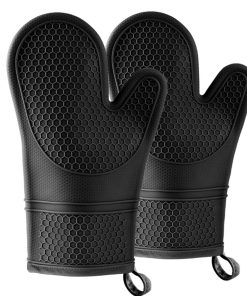 Gant de cuisine noir