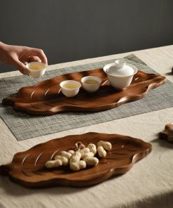 Plateau de service en bois brut