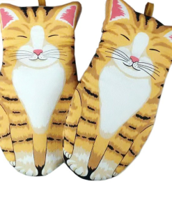Gant de cuisine chat