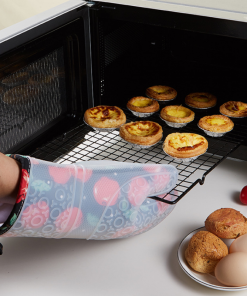 Gants pour four silicone