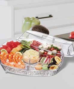 Service plateau de fruit de mer